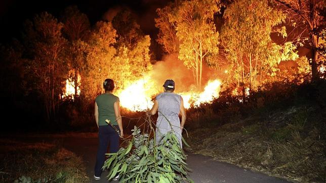 Atrapan a la presunta autora de, al menos, 13 incendios forestales en Galicia