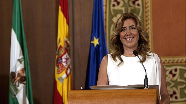 Susana Díaz: «Prometo reconocer mis errores cuando los cometa»