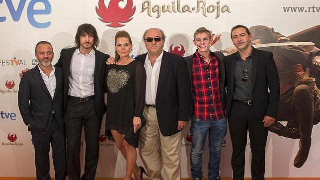 El reparto de «Águila Roja»