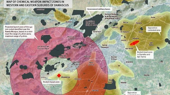 Human Rights Watch cree que las pruebas del ataque químico apuntan «con fuerza» a Assad