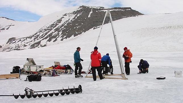 Formas de vida de hace 100.000 años aparecen bajo el hielo de la Antártida