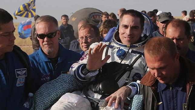 La Soyuz trae de vuelta a tres astronautas de la Estación Espacial Internacional
