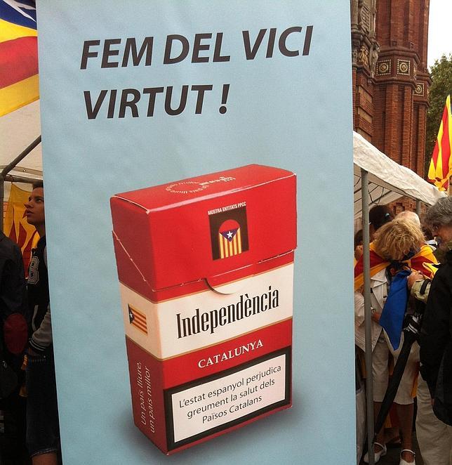 Mercadeo independentista en el santuario patriótico