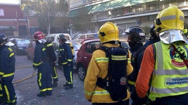 Gran explosión de gas en Carabanchel
