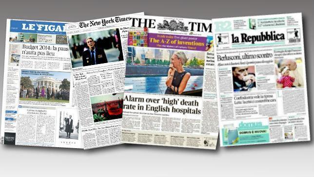 La Diada, olvidada por la prensa extranjera a pesar de Mas