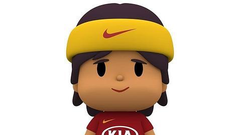 Rafa Nadal y «Pocoyó» se unen con fines solidarios