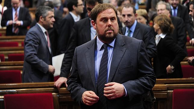 El dirigente de ERC, Oriol Junqueras