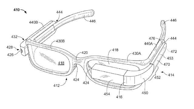 Google solicita una patente para hacer las Google Glass más «normales»