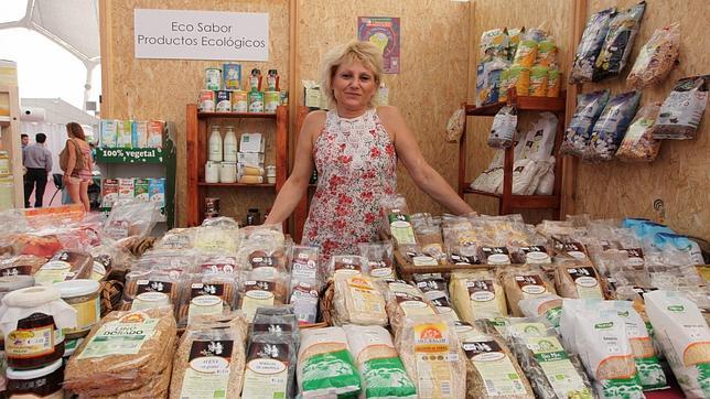 Algunos de los productos ecológicos que despachan en «EcoSabor»