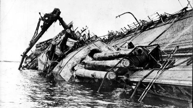 El rescate del USS Oklahoma, un precedente del Costa Concordia