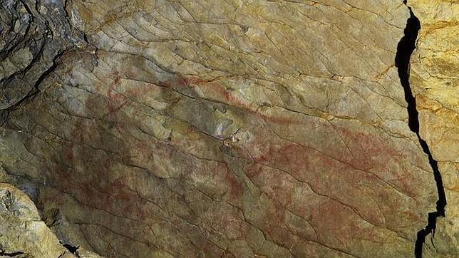 Datan en Altxerri las pinturas rupestres más antiguas de Europa