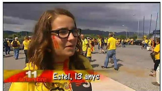 CiU cree que el informativo de TV3 en el que niños apoyan la independencia es «pedagógico»