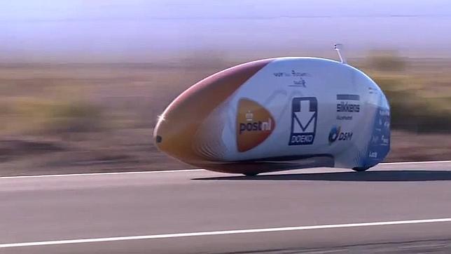 Un holandés bate el récord de velocidad en bicicleta