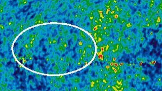 Las iniciales SH en el fondo cósmico de microondas