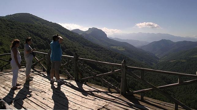 Mirador de Piedrasluengas, entre Palencia y Catabria