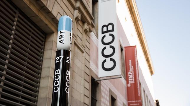 Un circuito de arte contemporáneo para Barcelona en tonos azules y rosas