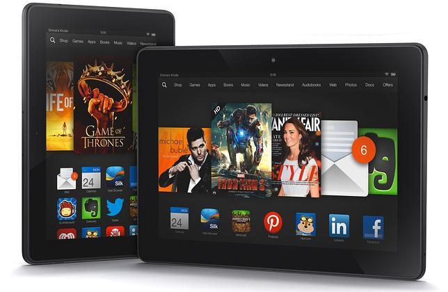Amazon presenta la «tablet» Kindle Fire HDX, tres veces más potente
