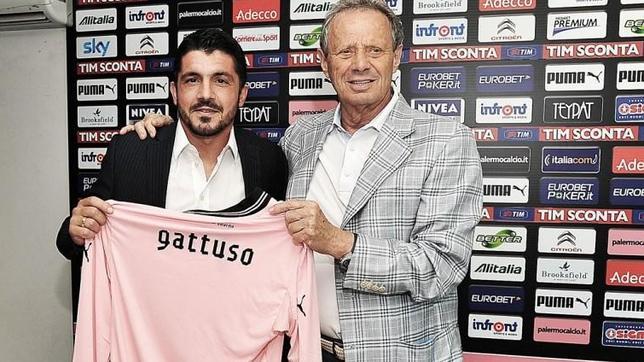 Gattuso dura seis partidos en el banquillo del Palermo