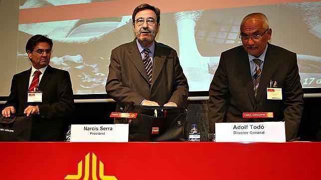 El juez imputa a Serra y a Todó por cobros «desproporcionados» en Caixa Catalunya