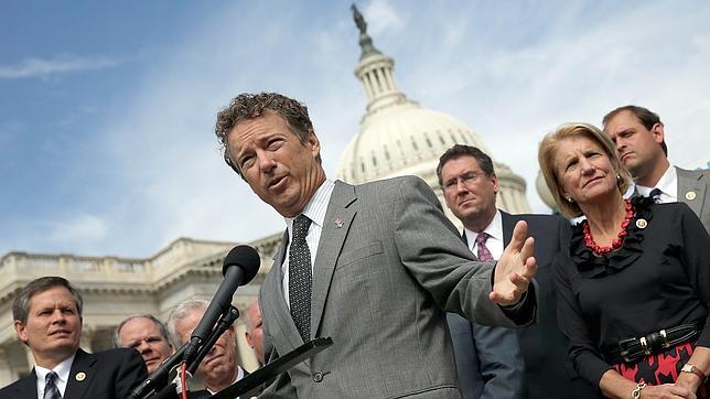 Rand Paul, en una imagen de archivo frente al Capitolio