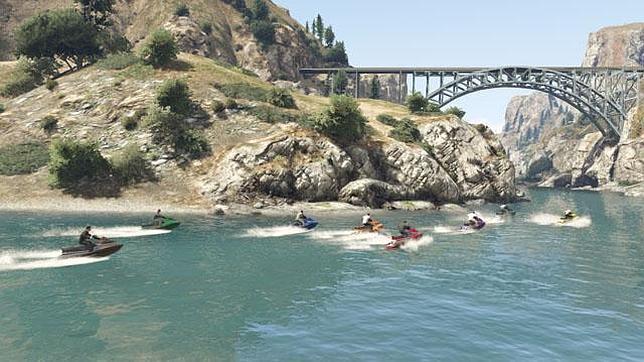 Los detalles de «GTA V online»