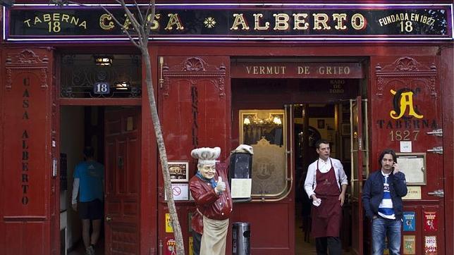 Entrada a un lugar mítico de Madrid