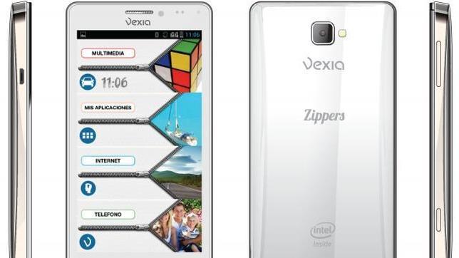 Vexia lanza su «smartphone» Zippers Phone que permite Dual SIM
