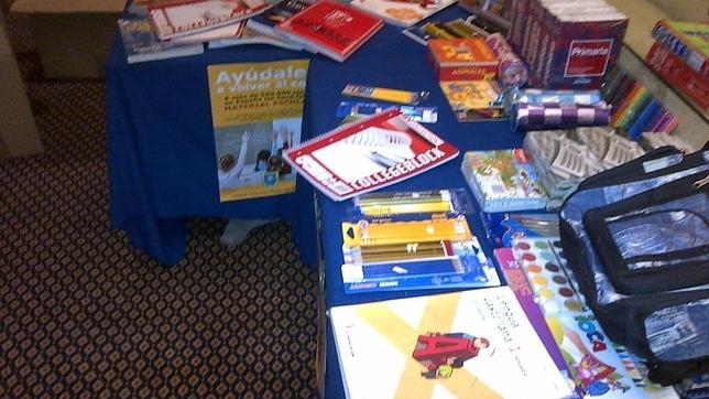 «Llena sus mochilas de ilusión» ha recogido ya cinco toneladas de material