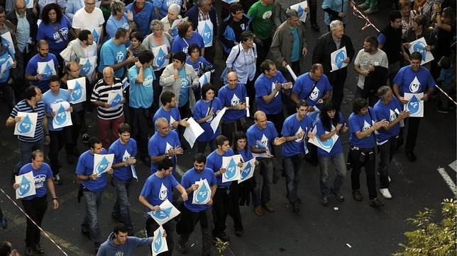 Sortu prosigue con sus ataques tras la marcha en apoyo a Herrira en Bilbao