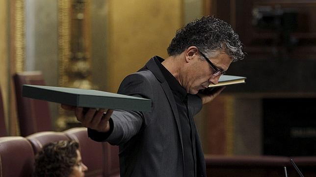 Amaiur emula el castigo de la escuela franquista para protestar contra la ley Wert