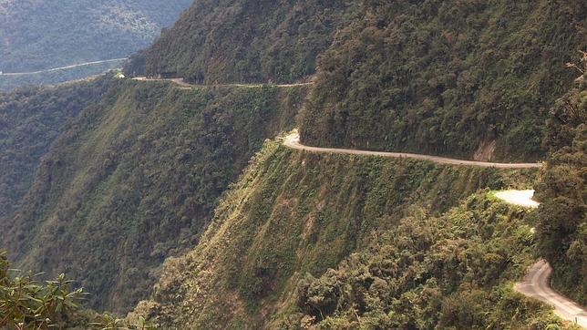 Carretera de la muerte, en Bolivia
