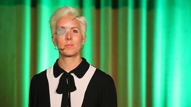 La última foto de María, en el ensayo de ayer