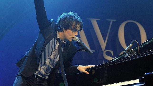 Jamie Cullum, durante una actuación en Suiza