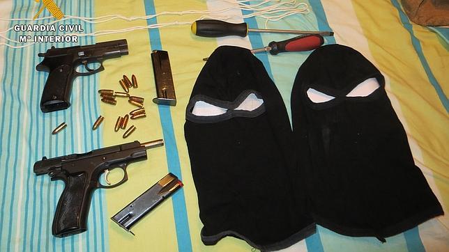 Cae una banda especializada en secuestros exprés y robos en domicilios