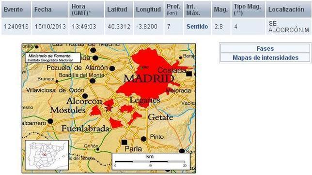 El 112 recibe varias llamadas por dos pequeños terremotos en Alcorcón