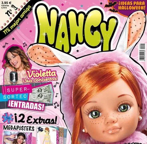 Famosa lanza la revista Nancy