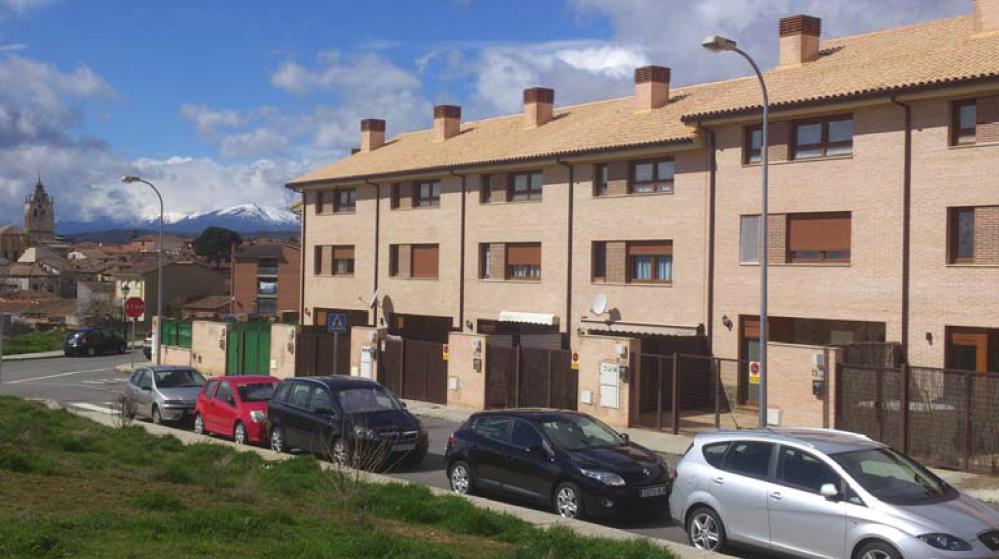 Imagen de los adosados de Torrelaguna ofertados durante el Salón de la Vivienda de Madrid