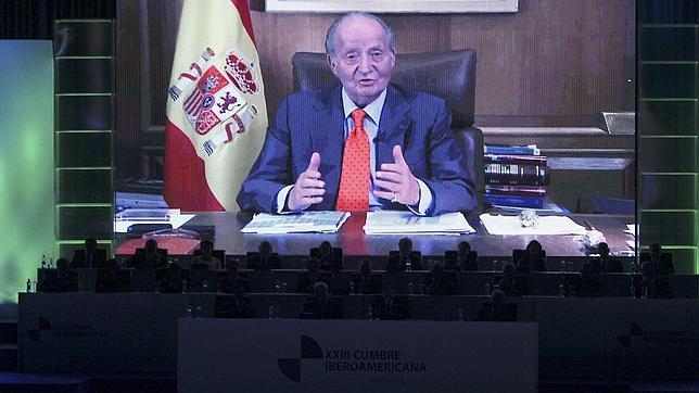 El Rey, protagonista a distancia