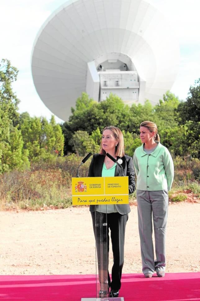 Un enorme telescopio en plena Alcarria