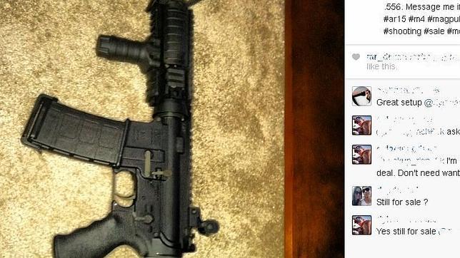 Utilizan Instagram para vender armas en Estados Unidos