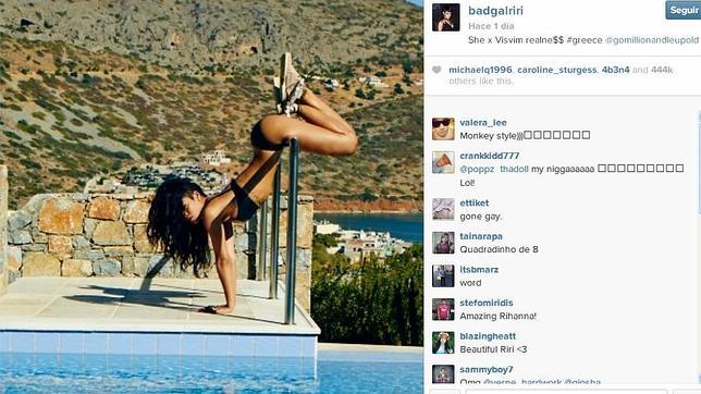 La foto más peligrosa de Rihanna