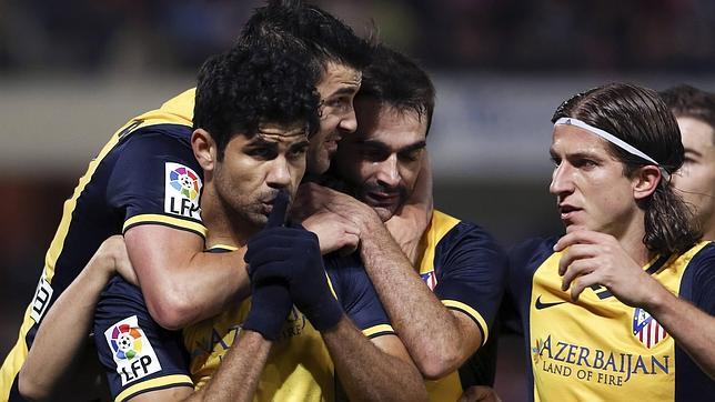 Más oficio que brillo en un Atlético muy ligero