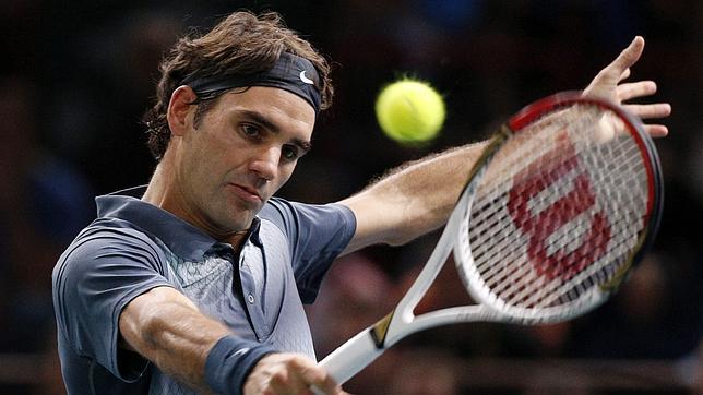 Roger Federer llegó a las semifinales en París-Bercy