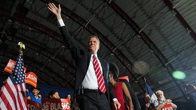 Bill de Blasio electo como nuevo alcalde de Nueva York