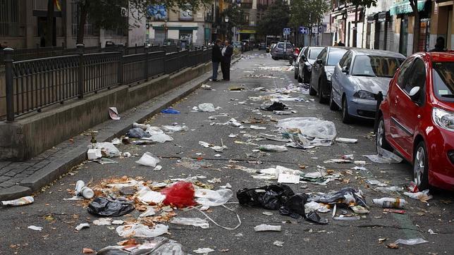 Botella abronca a los sindicatos por los actos vandálicos en la huelga de limpieza