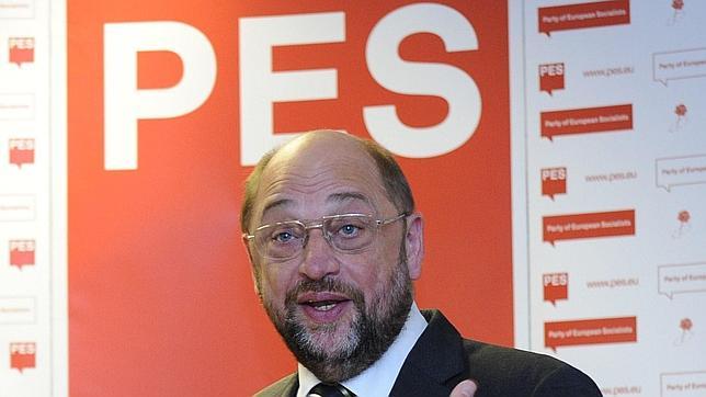 Martin Schulz, candidato socialista a la presidencia de la Comisión Europea