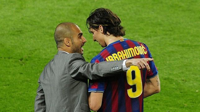 Guardiola abronca a Ibrahimovic