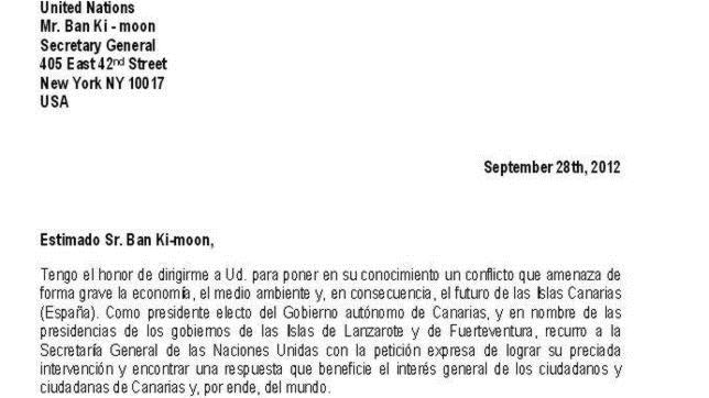 Ban Ki-moon desoye a Rivero y su carta pidiendo que parase las prospecciones