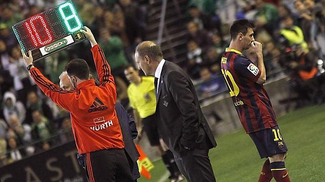 Nueva lesión muscular de Messi