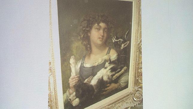 Obra de Courbet, proyectada entre las que se ha declarado que figuran en el «tesoro de Múnich»